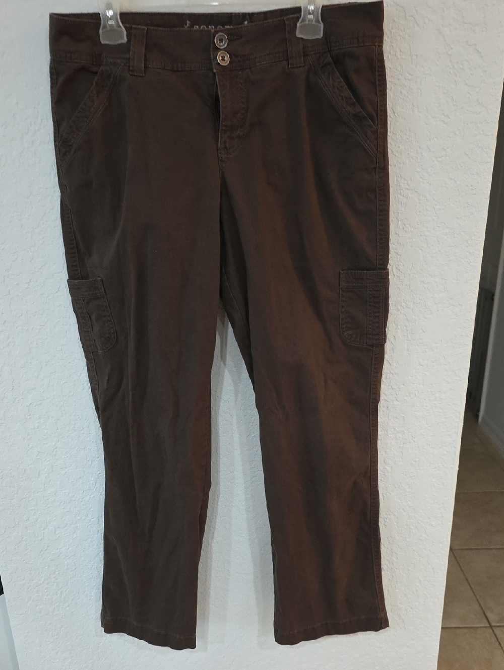 Sonoma Men's Cargo Pants in Brown
